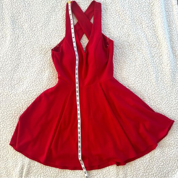 Chrystal Doll Red Sleeveless Summer Casual Tomato Girl Party Dress SZ M - Picture 6 of 12